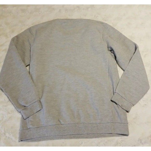 Zara Mens XXL Gray Sweatshirt Pullover Essentials Slim Fit Daily Outfit - Picture 13 of 13